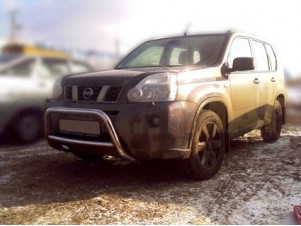 Кенгурятник передний с перемычкой 60 мм для Nissan X-Trail T31 № NXTN 1.2