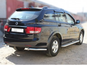 Защита задняя уголки 60 мм для Ssang Yong Kyron № SSK 3.1