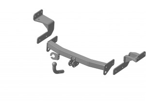 Фаркоп для Mitsubishi Pajero Sport 2008-2016, 2016-2021 крепление шара на двух болтах №7151