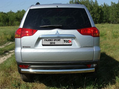 Рамка номерного знака Mitsubishi Pajero Sport (комплект) ТСС для Любые