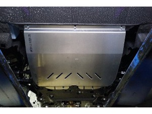 Защита картера и КПП (алюминий) 4мм для Jetour x70 plus 2WD 2020 – н.в. ZKTCC00610