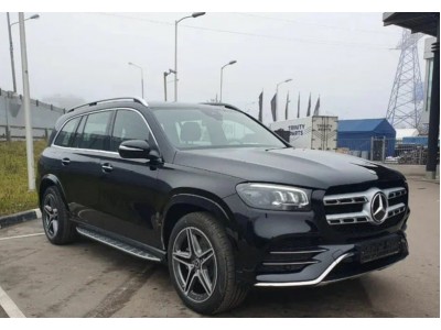 Пороги OEM для Mercedes-Benz GLS-class X167 рестайлинг 2019-2025