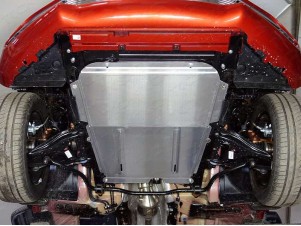 Защита картера ТСС алюминий 4 мм для Lada XRay № ZKTCC00207