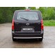 Защита заднего бампера 60 мм ТСС для Hyundai H-1 Starex 2019-2021