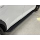 Пороги алюминиевые "Slim Line Black" 1920 мм для GAC GS8 2.0T 4WD 2025-н.в.
