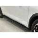 Пороги алюминиевые "Slim Line Black" 1920 мм для GAC GS8 2.0T 4WD 2025-н.в.