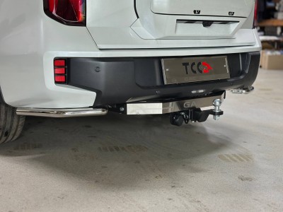 Защита задняя (уголки) 42,4 мм для GAC GS8 2.0T 4WD 2025-н.в.