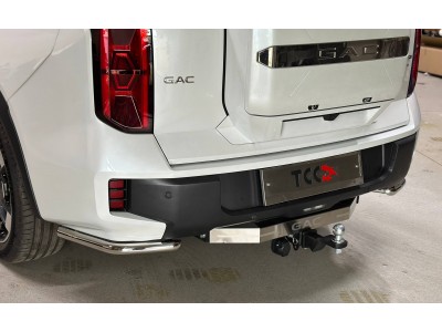 Фаркоп (шар E нерж., надпись GAC) для GAC GS8 2.0T 4WD 2025-н.в.
