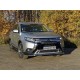 Защита переднего бампера 60 мм для Mitsubishi Outlander 2019-2021