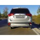 Защита заднего бампера 60 мм для Mitsubishi Outlander 2019-2021