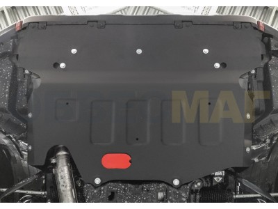 Защита картера Автоброня, сталь 2 мм для Subaru Forester 2018-2021