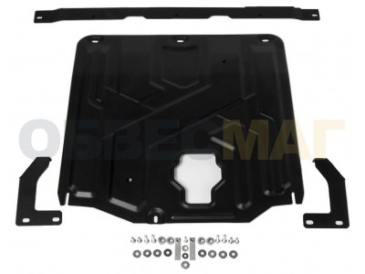 Защита картера и КПП Rival для Hyundai Elantra/i30/Kia Cerato/Ceed/XCeed 2016-2021