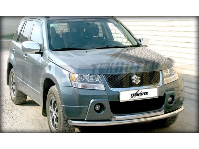 Защита передняя двойная 53-43 мм для Suzuki Grand Vitara 2012-2015