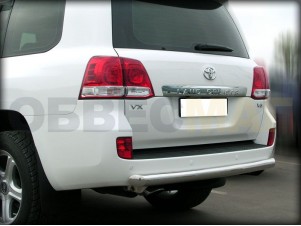 Защита заднего бампера 76 мм для Toyota Land Cruiser 200 № LCN2013 11