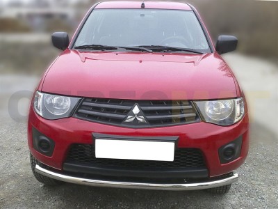 Защита переднего бампера 76 мм для Mazda BT-50 2006-2011