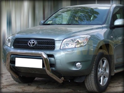 Защита переднего бампера 76 мм для Toyota RAV-4 2006-2009