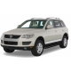 Порог-площадка "Black" F193ALB + комплект крепежа для Volkswagen Touareg (без пневматической подвески) 2003-2010