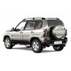 Защита порогов с накладками d=63 мм ИСКРА (ППК) для Lada Niva Travel 2021-н.в., Lada Niva 2020-2021, Chevrolet Niva 2009-2020