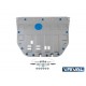 Защита картера и КПП + комплект крепежа Rival, Алюминий GAC GS8 2023-н.в., V-2.0, АКПП, 4WD.
