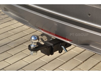 Фаркоп для Jaecoo J7 2023-н.в., Omoda C5 2025-н.в., Chery Tiggo 7L 2025-н.в. без снятия и подрезки бампера. Тип шара: E (легкосъемный шар под квадрат)