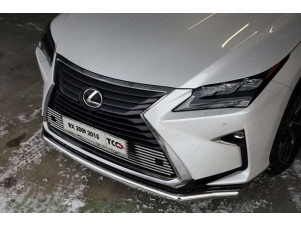 Накладка решётки радиатора нижняя 12 мм для Lexus RX-200t/350/450h № LEXRX200t15-02
