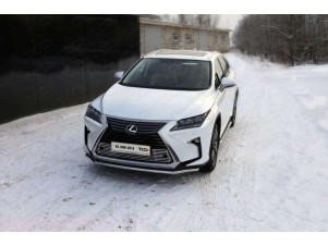 Защита переднего бампера 42 мм для Lexus RX-200t/350/450h № LEXRX200t15-22