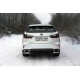 Защита задняя уголки 60 мм ТСС для Lexus RX-200t/350/450h 2015-2021