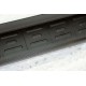 Пороги алюминиевые ТСС с накладкой чёрные для Lexus RX-200t/350/450h 2015-2021