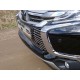 Решетка радиатора 12 мм с парктроником ТСС для Mitsubishi Pajero Sport 2016-2020