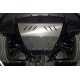 Защита картера и КПП (алюминий) 4 мм для Omoda C5 2022-н.в., Jaecoo J7 1.6T 2WD 2023-н.в., Exeed LX 1.5L 2WD 2023-н.в., Chery Tiggo 7 Pro 2020-2023, Tiggo 7 Pro Max 2025-н.в.