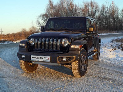 Защита рулевых тяг алюминий 4 мм ТСС для Jeep Wrangler 5D 2018-2021