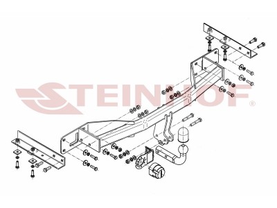 Фаркоп Steinhof шар A для Opel Meriva B 2010-2018