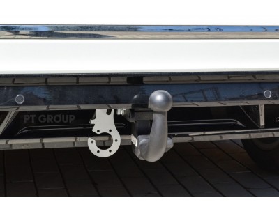 Фаркоп для Skoda Kodiaq 2017-2023, Volkswagen Tiguan 2007-2016, 2016-н.в., Skoda Karoq 2017-н.в. быстросъемное крепление шара