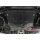 Защита картера + КПП (сталь) + комплект крепежа для Hyundai Bayon 2021-н.в. (V - 1.4 AT)