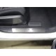Накладки на пластиковые пороги лист шлифованный надпись Honda CR-V 2 шт ТСС для Honda CR-V 2017-2021