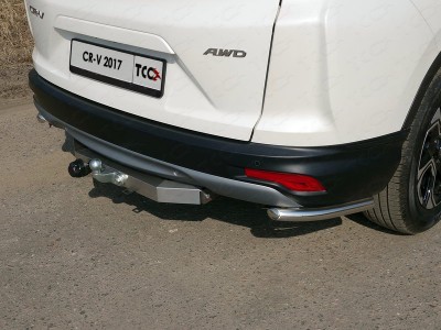 Фаркоп ТСС с надписью Honda, шар F для Honda CR-V 2017-2021