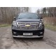 Защита передняя двойная 76-50 мм ТСС для Chevrolet Tahoe 2014-2016