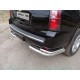 Защита задняя двойные уголки 76-42 мм ТСС для Chevrolet Tahoe 2016-2021