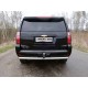 Защита заднего бампера 76 мм ТСС для Chevrolet Tahoe 2016-2021