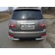 Защита задняя двойные уголки 76-42 мм ТСС для Nissan Patrol 2014-2021