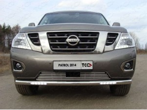 Накладка решётки радиатора 16 мм для Nissan Patrol № NISPATR14-05