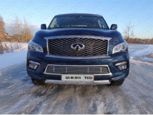 Накладка решётки радиатора без круиз-контроля 12 мм  для Infiniti QX80 № INFQX8014-03