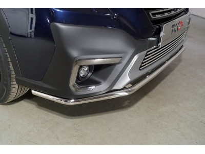 Защита передняя нижняя 42,4 мм ТСС для Subaru Outback VI Рестайлинг 2022 – н.в.