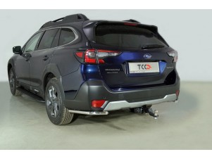 Защита задняя (уголки) 42,4 мм для Subaru Outback VI Рестайлинг 2022 – н.в. SUBOUT21-28