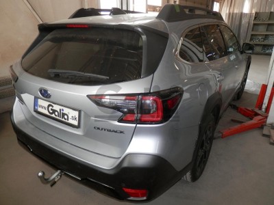 Фаркоп оцинкованный для оцинкованный Subaru Outback 2021-н.в. быстросъемное крепление шара