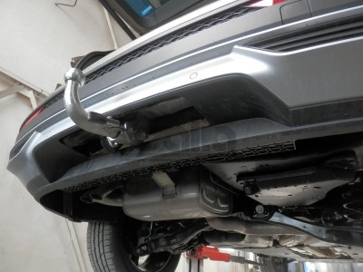 Фаркоп оцинкованный Galia шар A для Audi Q3/Volkswagen Tiguan 2007-2018