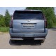 Защита задняя уголки 76 мм ТСС для Cadillac Escalade 2015-2021