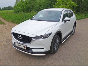 Защита переднего бампера 60 мм для Mazda CX-5 № MAZCX517-33