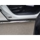 Пороги овальные с проступью 75х42 мм ТСС для Mazda CX-5 2018-2021