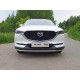 Защита переднего бампера 42 мм ТСС для Mazda CX-5 2018-2021
